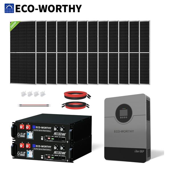 Eco-Worthy — Cubix100 48V · Inversores 3–5 kW